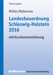 Landesbauordnung Schleswig-Holstein 2016 - Cover