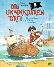 Die Unsinkbaren Drei - Die besten Piraten der Welt auf großer Fahrt - Cover