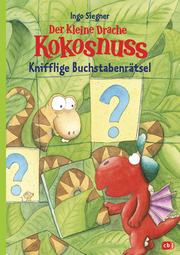 Der kleine Drache Kokosnuss - Knifflige Buchstabenrätsel - Cover