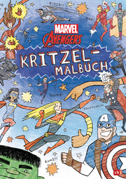 MARVEL Avengers Kritzel-Malbuch - Cover