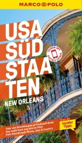 MARCO POLO Reiseführer E-Book USA Südstaaten, New Orleans - Cover