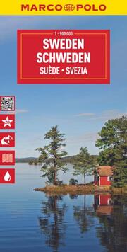 MARCO POLO Reisekarte Schweden 1:900.000 - Cover