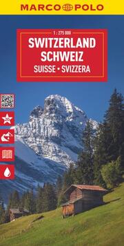 MARCO POLO Reisekarte Schweiz 1:275.000 - Cover