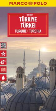 MARCO POLO Reisekarte Türkei 1:1 Mio.