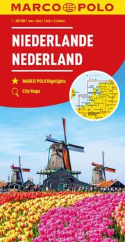 MARCO POLO Regionalkarte Niederlande 1:200.000 - Cover