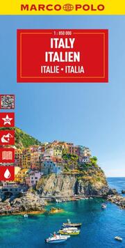 MARCO POLO Reisekarte Italien 1:850.000 - Cover