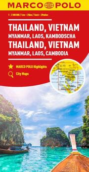 MARCO POLO Kontinentalkarte Thailand, Vietnam 1:2,5 Mio. - Cover