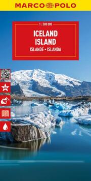 MARCO POLO Reisekarte Island 1:500.000 - Cover