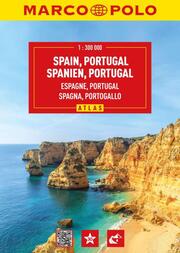 MARCO POLO Reiseatlas Spanien, Portugal 1:300.000 - Cover
