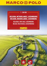 MARCO POLO Reiseatlas Benelux 1:200.000 - Cover