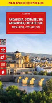 MARCO POLO Reisekarte Andalusien, Costa del Sol 1:200.000 - Cover