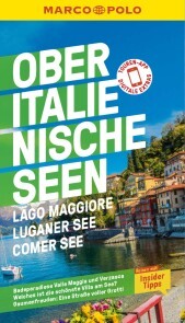 MARCO POLO Reiseführer E-Book Oberitalienische Seen, Lago Maggiore, Luganer See, Comer See - Cover