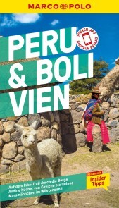 MARCO POLO Reiseführer Peru & Bolivien - Cover