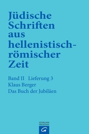 Jüdische Schriften aus hellenistisch-römischer Zeit, Bd 2: Unterweisung... / Das Buch der Jubiläen