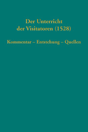 Der Unterricht der Visitatoren (1528) - Cover