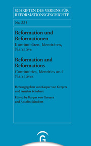 Reformation und Reformationen / Reformation and Reformations - Cover