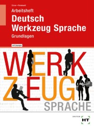 Arbeitsheft mit eingetragenen Lösungen Deutsch - Werkzeug Sprache