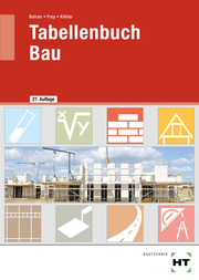 Tabellenbuch Bau - Cover