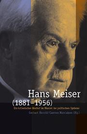 Hans Meiser (1881-1956)