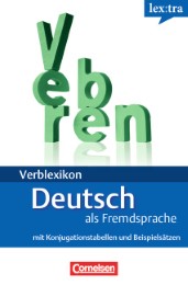 Verblexikon Deutsch als Fremdsprache - Cover
