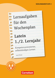 Lernaufgaben für den Wochenplan - Latein - 1./2. Lernjahr - Cover
