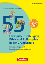 55 Lernspiele für Religion, Ethik und Philosophie - Cover