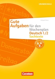 Deutsch - Sachtexte 1/2 - Cover