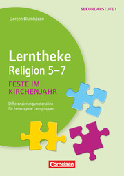 Lerntheke Religion - Feste im Kirchenjahr: 5-7 - Cover