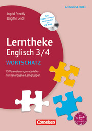 Lerntheke Grundschule Englisch - Wortschatz 3/4 - Cover