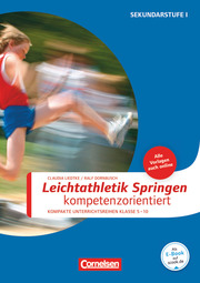 Leichtathletik: Springen kompetenzorientiert - Cover