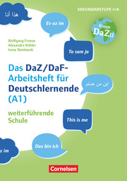 'Das bin ich' - das DaZ/DaF Arbeitsheft für Deutschlernende (A1) weiterführende Schule - Mit Aufgaben zum Gestalten, Schreiben und Sprechen - Cover
