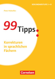 99 Tipps: Korrekturen in sprachlichen Fächern - Cover