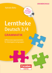 Lerntheke Grundschule Deutsch - Grammatik 3/4 - Cover