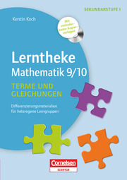 Lerntheke Mathe - Terme und Gleichungen 9/10 - Cover