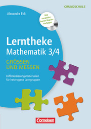 Lerntheke Grundschule Mathe - Grössen und Messen 3/4 - Cover