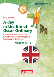 'A day in the life of Oscar Ordinary' - systematisch Texte schreiben lernen - Cover