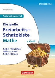 Die grosse Freiarbeits-Schatzkiste Mathe - Klasse 4 - Cover