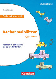 Rechenmalblätter - Klasse 1/2 - Cover