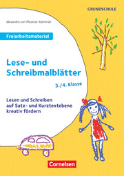 Lese- und Schreibmalblätter - Klasse 3/4 - Cover