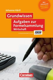 Grundwissen - Aufgaben zur Formelsammlung Wirtschaft - Cover