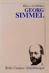 Georg Simmel - Cover