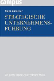 Strategische Unternehmensführung - Cover