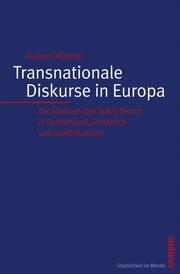 Transnationale Diskurse in Europa - Cover