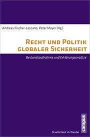 Recht und Politik globaler Sicherheit - Cover