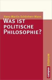 Was ist politische Philosophie? - Cover