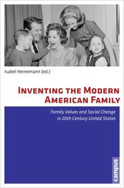 Inventing the Modern American Family - Cover