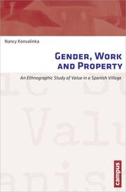 Gender, Work and Property - Cover
