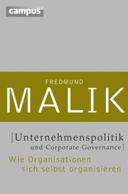 Unternehmenspolitik und Corporate Governance - Cover