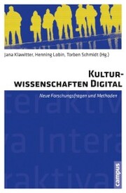 Kulturwissenschaften digital - Cover