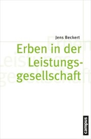 Erben in der Leistungsgesellschaft - Cover